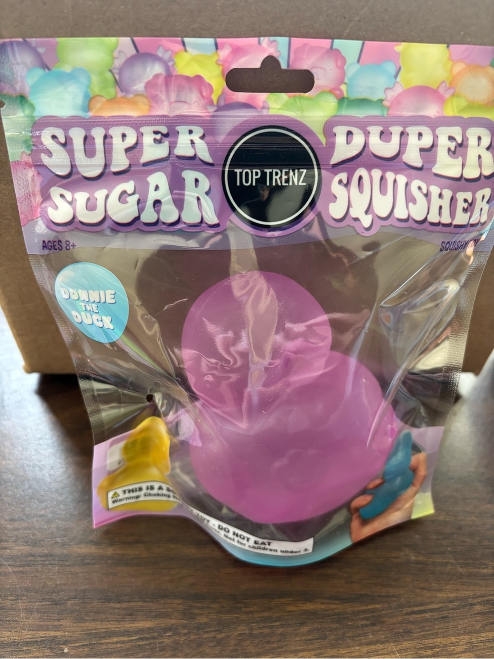 Only 1 LEFT!! Super Sugar Duper Squisher- Squishy Duck